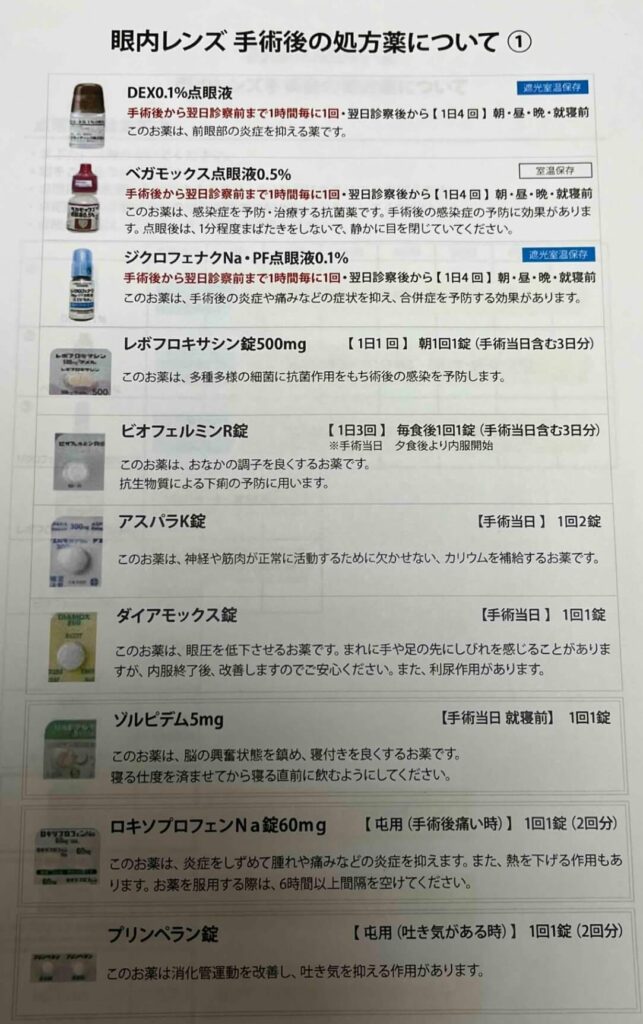 品川近視クリニック福岡院_薬について1